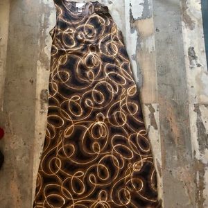 Vintage 90s Diane von furstenberg 100% silk dress